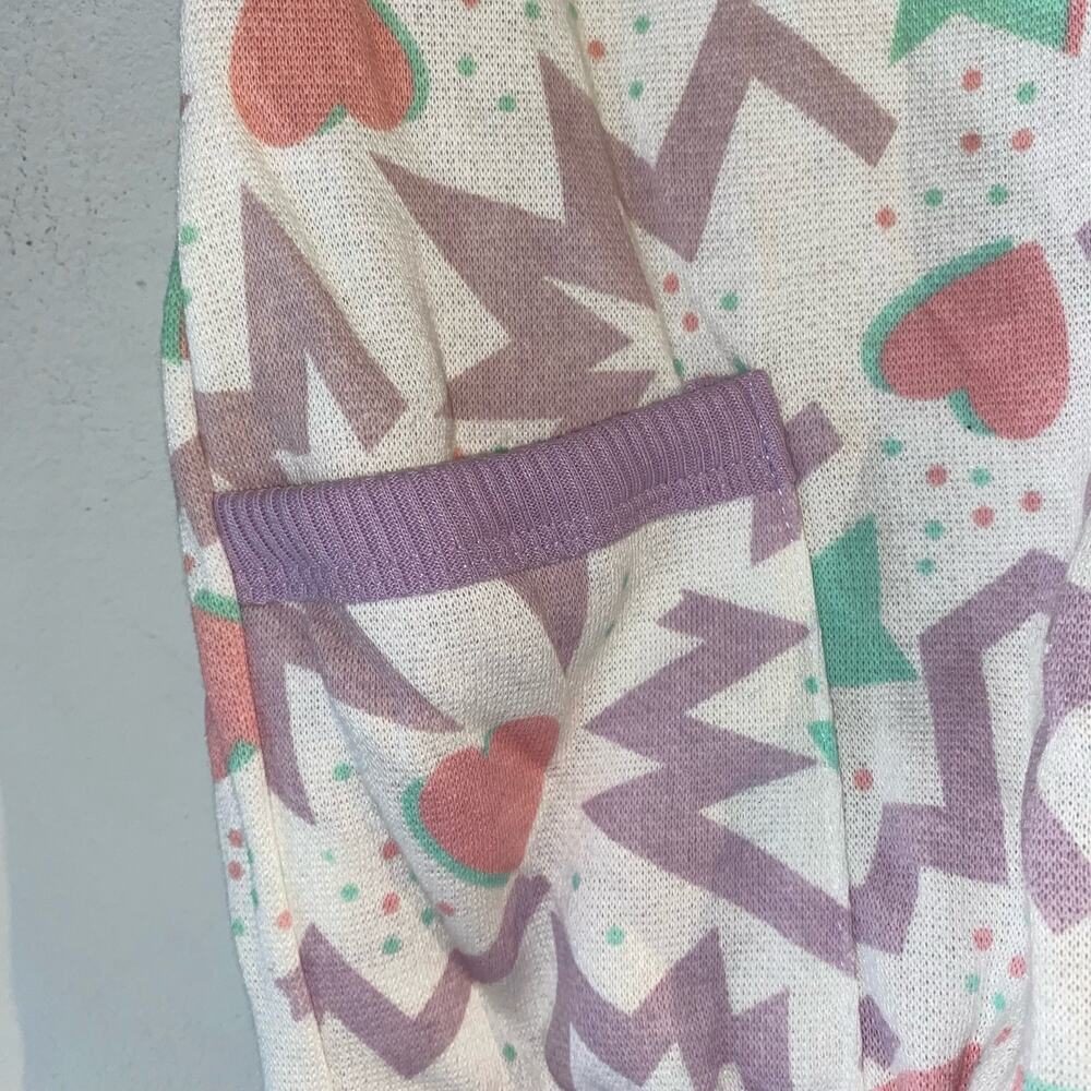 Vintage 90’s Children’s Multicolored Busy Vest Sweater SZ‎ 7-8 - Picture 3 of 5